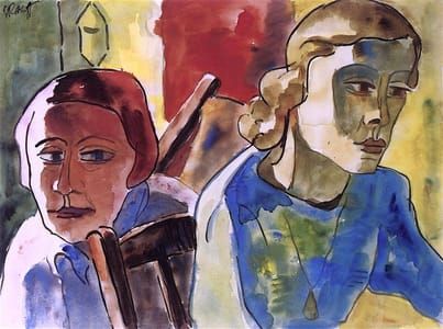 Artwork Title: Two Women