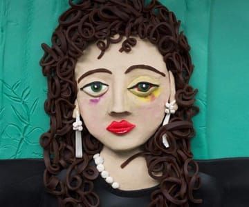 Artwork Title: Nan, one month after being battered by Nan Goldin