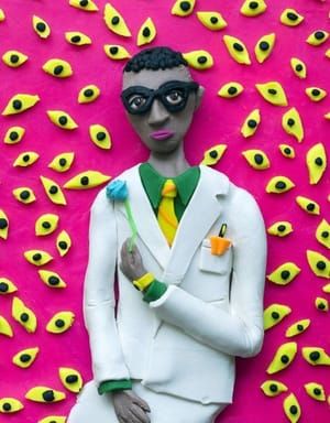 Artwork Title: Self-portrait by Seydou Keita