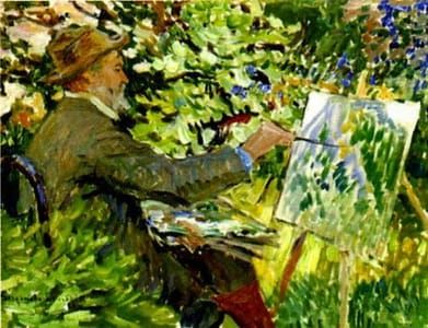 Artwork Title: Artist at the Easel (Portrait of Konstantin Korovin)