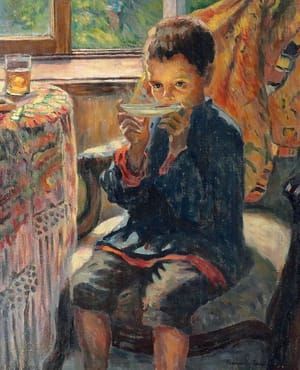 Artwork Title: В гостях (On a Visit)