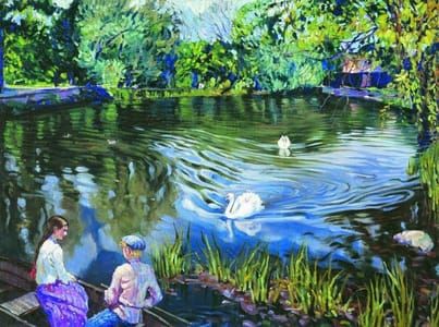 Artwork Title: On the Boat