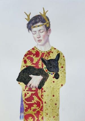 Artwork Title: Boy And Psychopomp