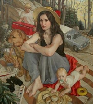 Artwork Title: Holiday (Rest On The Flight To Egypt)