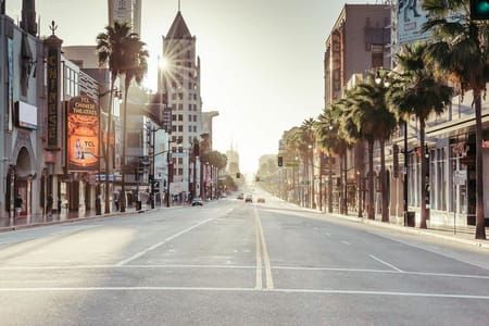 Artwork Title: Hollywood Boulevard #2, Los Angeles