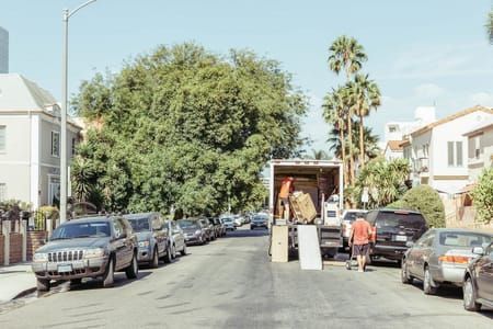 Artwork Title: Moving Out, Los Angeles