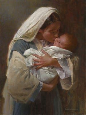 Artwork Title: Kissing the Face of God