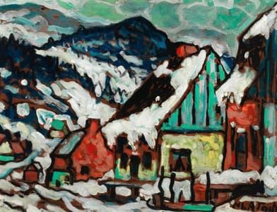 Artwork Title: Scène deVal-Jalbert