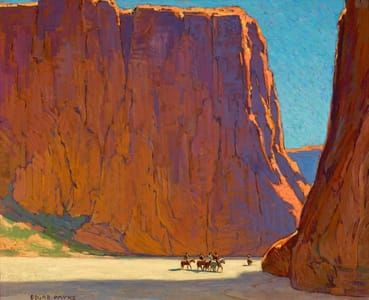 Artwork Title: Sunset, Canyon de Chelly