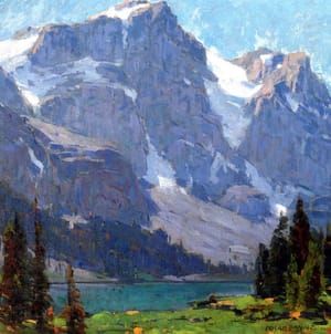 Artwork Title: Sierra Lake and Peaks