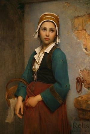 Artwork Title: Jeune mendiants du Finistere