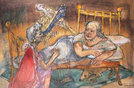 Artwork Title: The Old Song