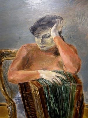 Artwork Title: Girl with accordion