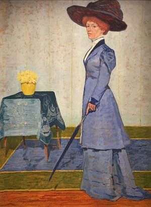 Artwork Title: The Artist's Wife