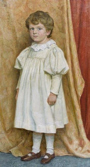 Artwork Title: Bildnis der kleinen Katharina