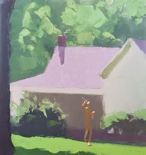 Artwork Title: Get Off My Property