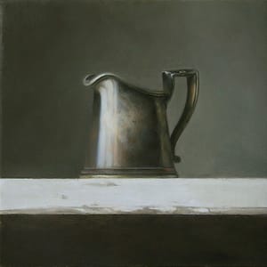 Artwork Title: Pewter Pitcher