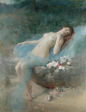 Artwork Title: Reclining Nude