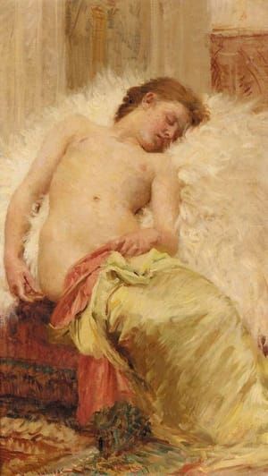 Artwork Title: Reclining Nude