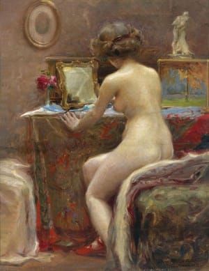 Artwork Title: Before the Mirror