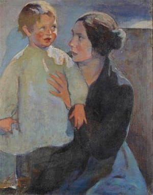 Artwork Title: Mother and Child