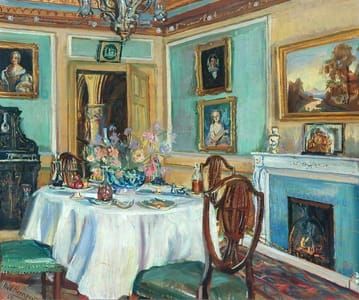 Artwork Title: Breakfast Room, Cliffe Castle