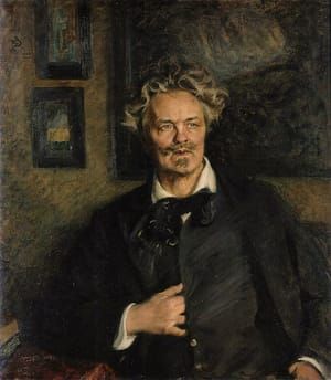 Artwork Title: Portrait of August Strindberg