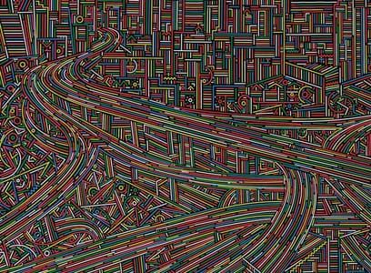 Artwork Title: Shanghai No.9