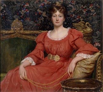 Artwork Title: Portrait of Mrs Luke Ionides
