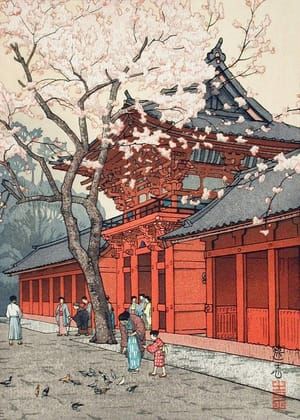 Artwork Title: Hie Shrine