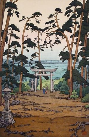 Artwork Title: Akiba Shrine