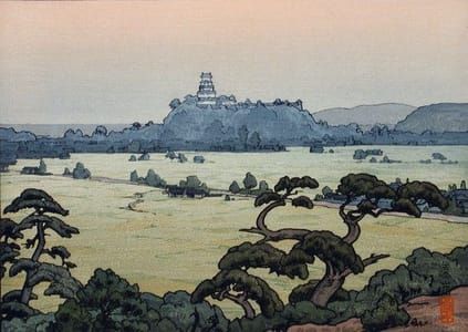 Artwork Title: Shirasagi Castle