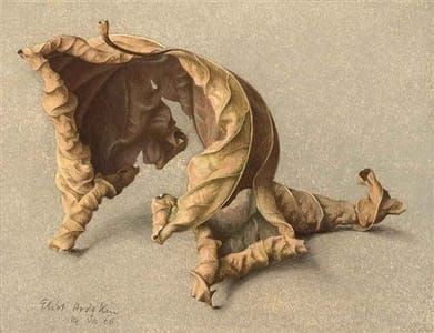 Artwork Title: Large Dead Leaf, No. 2
