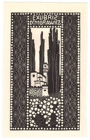 Artwork Title: Ex Libris Dr. Morawitz