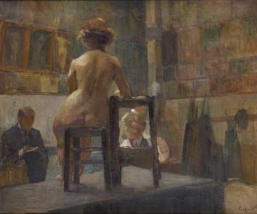 Artwork Title: The Sketch Class
