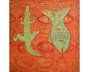 Artwork Title: Crocodile tears