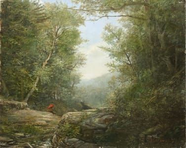 Artwork Title: Above the Kaaterskill Falls