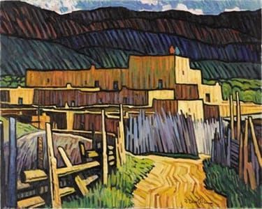 Artwork Title: Southwestern Homestead