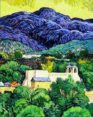 Artwork Title: Ranchos de Taos