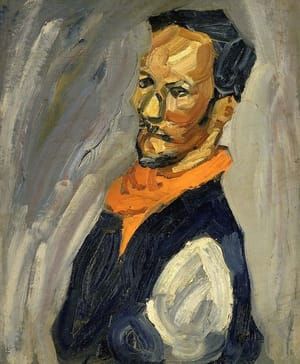 Artwork Title: Self-Portrait with Bandana
