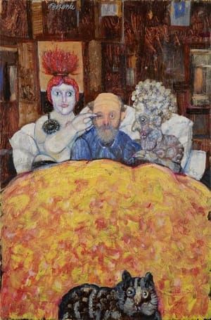Artwork Title: A letto con Satanik (In Bed with Satanik),