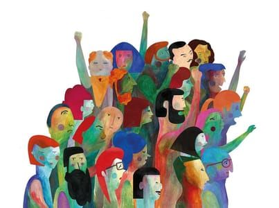 Artwork Title: Demonstrators