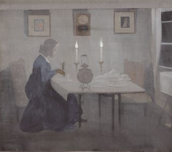 Artwork Title: At the Tea Table