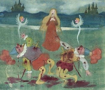 Artwork Title: Kärlekens duellanter (Love Duel)