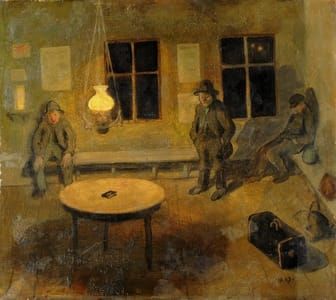 Artwork Title: In the Waiting Room