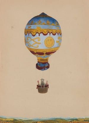 Artwork Title: Aerial Pioneers (The First Flight)