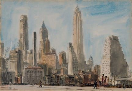 Artwork Title: New York Skyline
