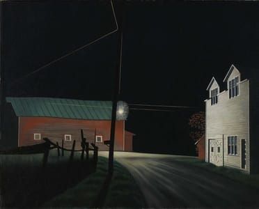 Artwork Title: Bright Light at Russell’s Corners