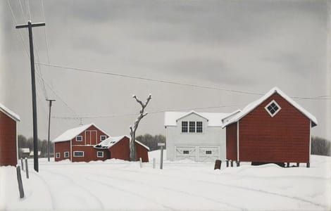 Artwork Title: Daylight at Russell's Corners