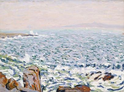 Artwork Title: Surf Breaking, Cranberry Island